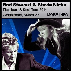 Rod Stewart and Stevie Nicks 